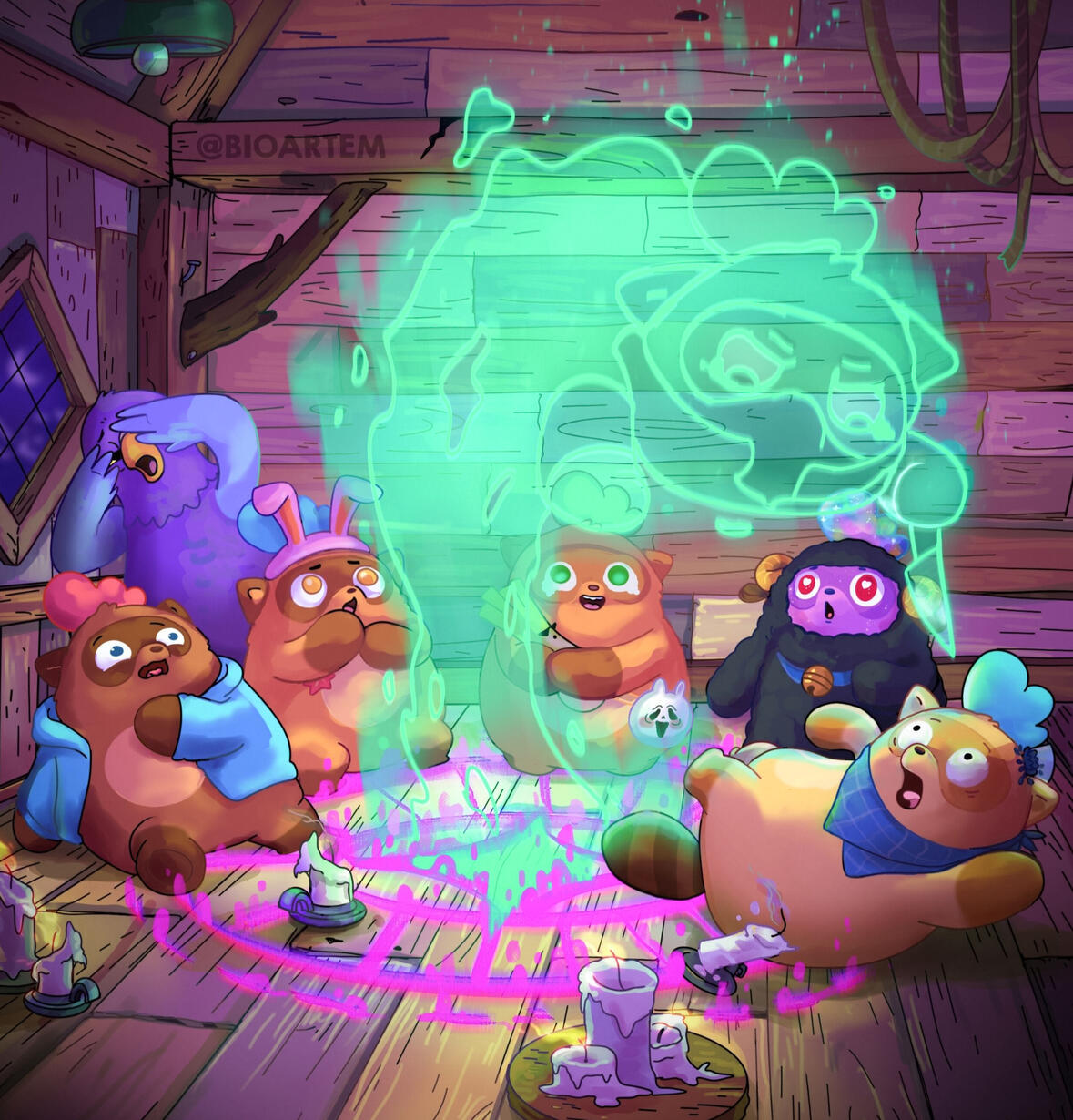 Fantasy Narrative Illustration