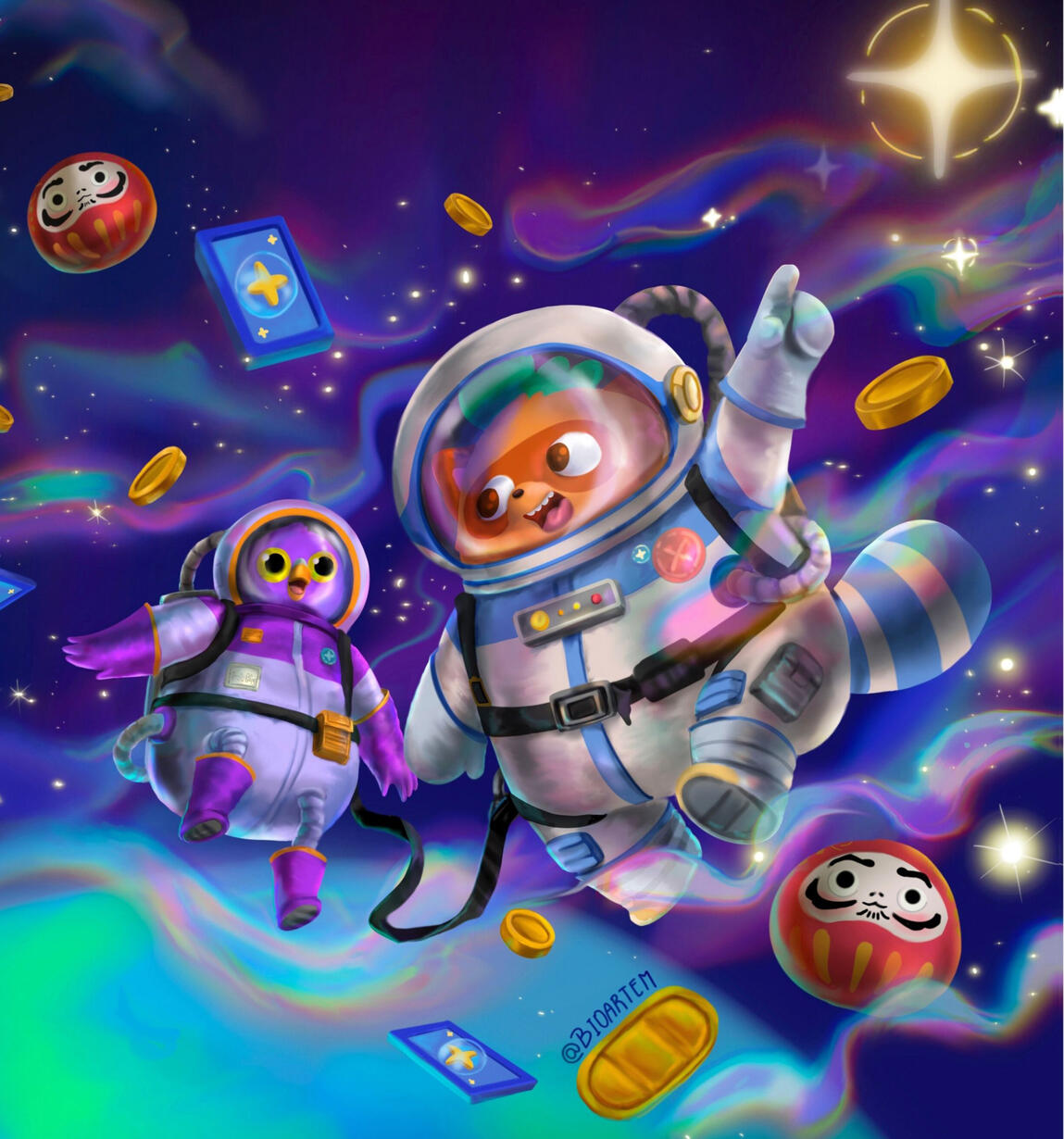 Narrative cover illustration for editorial.