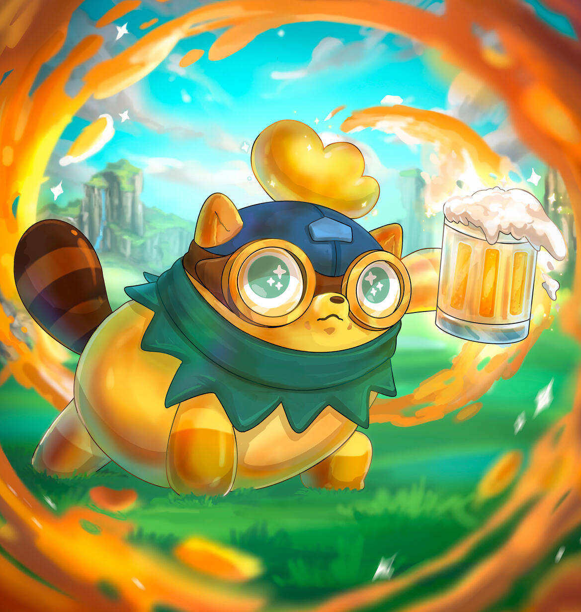 Character Illustration for Card Game